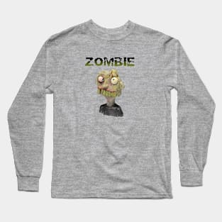 AWKWARD ZOMBIE Long Sleeve T-Shirt